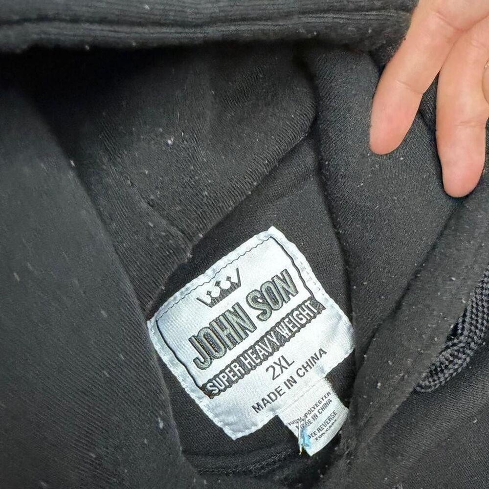 Unbranded Men's Black Hoodie - Picture 3 of 3